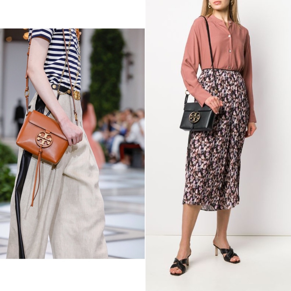 Tory Burch Runway Miller Metal Logo Crossbody Bag